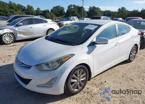 2015 Hyundai Elantra Se from USA, damaged, VIN 5NPDH4AE9FH632695